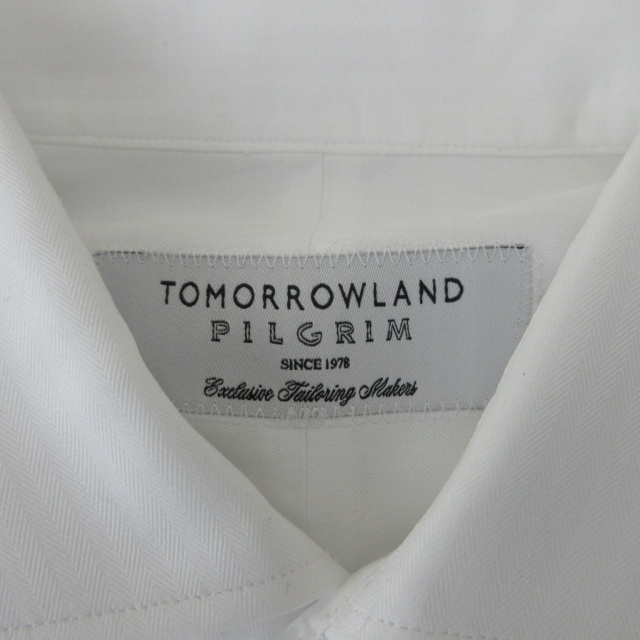 TOMORROWLAND(トゥモローランド)のトゥモローランド PILGRIM ドレスシャツ カッタウェイ 39 15 1/3 メンズのトップス(シャツ)の商品写真