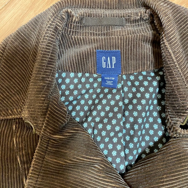 GAP(ギャップ)のGAP コーデュロイ　ピーコート レディースのジャケット/アウター(ピーコート)の商品写真