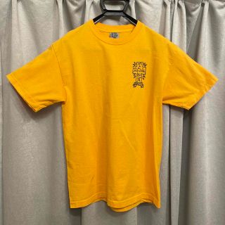 ドッグタウン(DOG TOWN)のDOGTOWN ドッグタウン　半袖　Tシャツ　イエロー　メンズ　Mサイズ(Tシャツ/カットソー(半袖/袖なし))