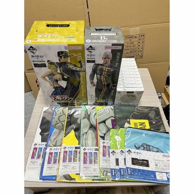 一番くじ ジョジョの奇妙な冒険 ストーンオーシャン B賞&ラストワン賞