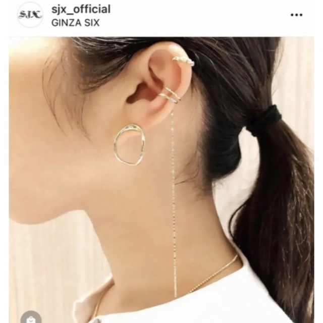 STAR JEWELRY(スタージュエリー)の専用です❗️10k Goldチェーン❤︎素敵なイヤーカフ❤︎ レディースのアクセサリー(イヤーカフ)の商品写真