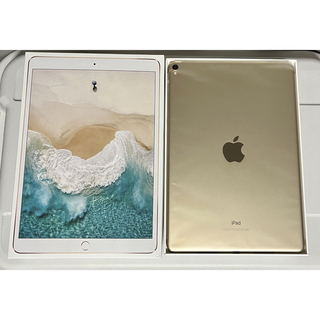 アイパッド(iPad)のiPad pro10.5 WiFi ゴールド Apple 極美品 新品購入品(タブレット)