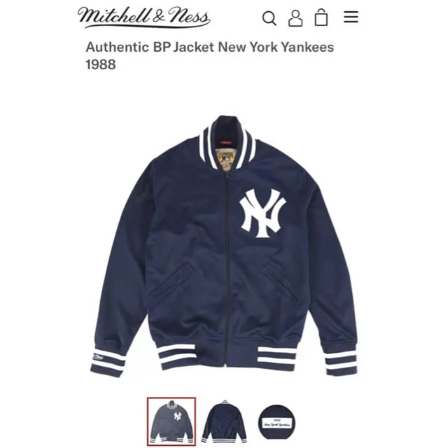 MITCHELL & NESS - Mitchelle&Ness Jacket NY Yankees 1988の通販 by Mooton Flea  Market｜ミッチェルアンドネスならラクマ
