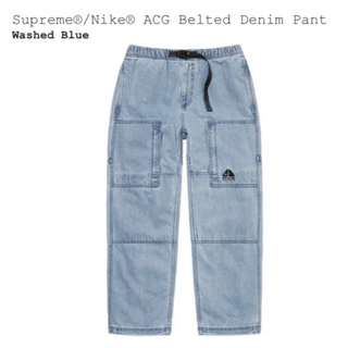 シュプリーム(Supreme)のSupreme Nike ACG Belted Denim Pant S(デニム/ジーンズ)