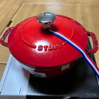 STAUB - ストウブ Wa-NABE S チェリー 新品の通販 by Mee☆｜ストウブ