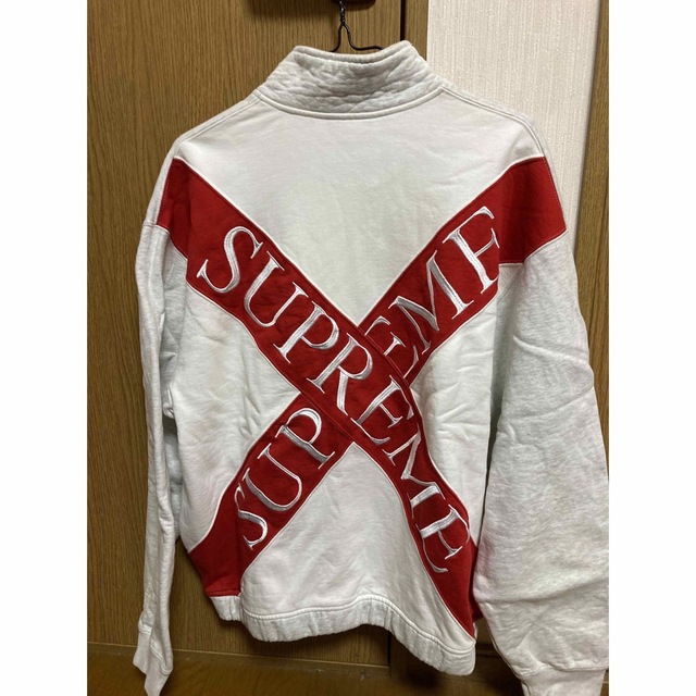 supreme Cross Half Zip Sweatshirt