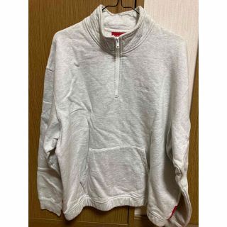 シュプリーム(Supreme)のsupreme cross half zip sweatshirt(パーカー)