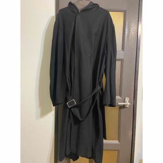 REGULATION Yohji Yamamoto - yohji yamamoto ヨウジヤマモト　レギュレーション　コート　フード