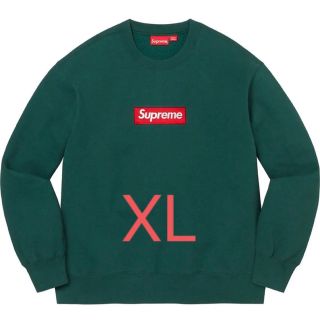 シュプリーム(Supreme)のSupreme Box Logo Crewneck Dark Pine XL(スウェット)