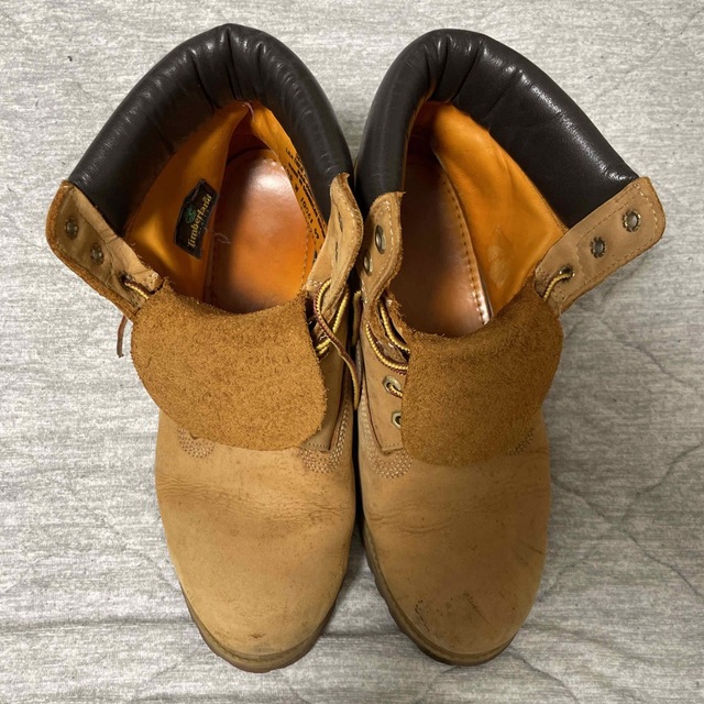 Timberland(ティンバーランド)のTimberland#ハイカットワークイエローブーツ#29cm#使用感有り#激安 メンズの靴/シューズ(ブーツ)の商品写真