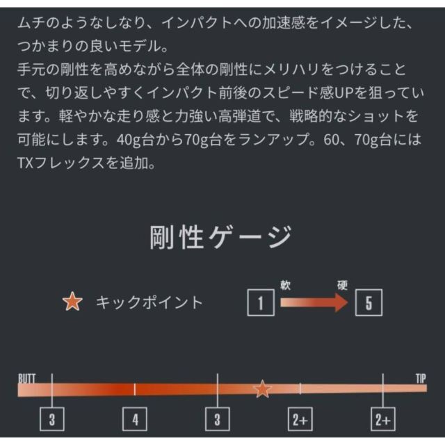 Graphite Design(グラファイトデザイン)の独自保証有 FW用 テーラーメイドスリーブ付 Tour AD CQ スポーツ/アウトドアのゴルフ(クラブ)の商品写真