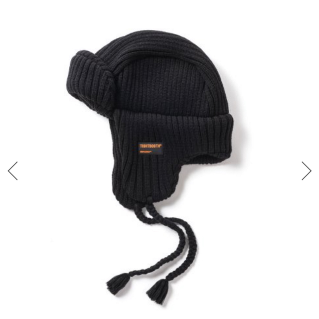 TIGHTBOOTH BOMBER BEANIE ブラック | hartwellspremium.com