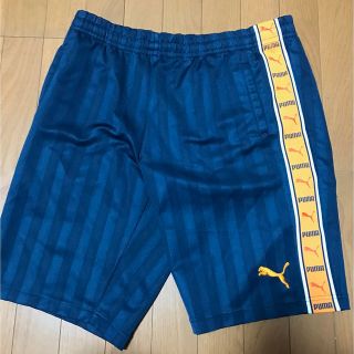 プーマ(PUMA)のPUMA Harf Short Pants Orange Navy(ショートパンツ)