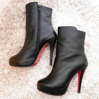 Christian Louboutin - ルブタン ショートブーツ サイドジップ