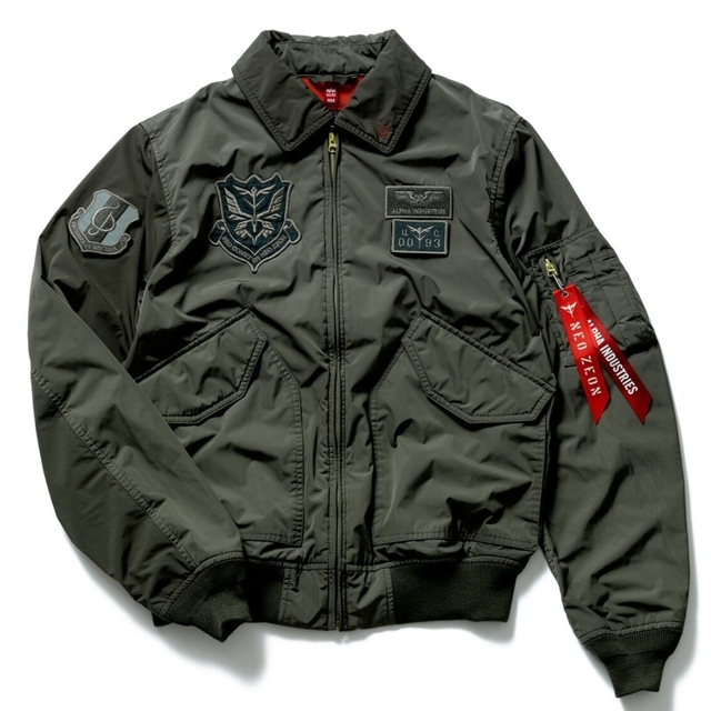 ALPHA INDUSTRIES   ALPHA×STRICT G CWU/P機動戦士ガンダム 逆襲