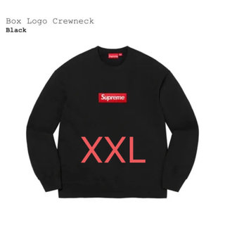 シュプリーム(Supreme)のSupreme Box Logo Crewneck Black XXL(スウェット)