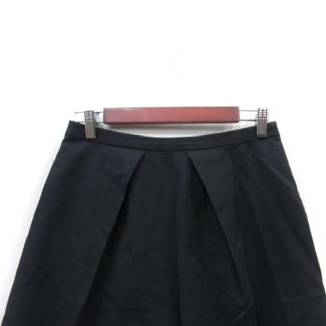 MACKINTOSH PHILOSOPHY(マッキントッシュフィロソフィー)のマッキントッシュフィロソフィー  台形スカート ひざ丈 38 黒 ブラック/YI レディースのスカート(ひざ丈スカート)の商品写真