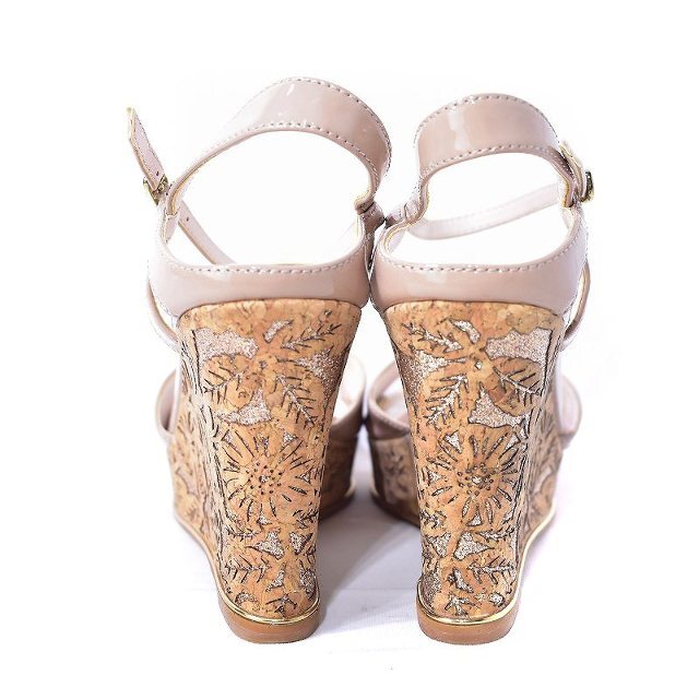 DIANA(ダイアナ)のアルテミスバイダイアナ サンダル ウエッジソール ハイヒール エナメル レディースの靴/シューズ(サンダル)の商品写真