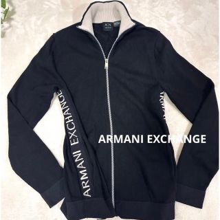 アルマーニエクスチェンジ(ARMANI EXCHANGE)のARMANI EXCHANGE ジィパー❣️サイドロゴ❣️XS(ニット/セーター)