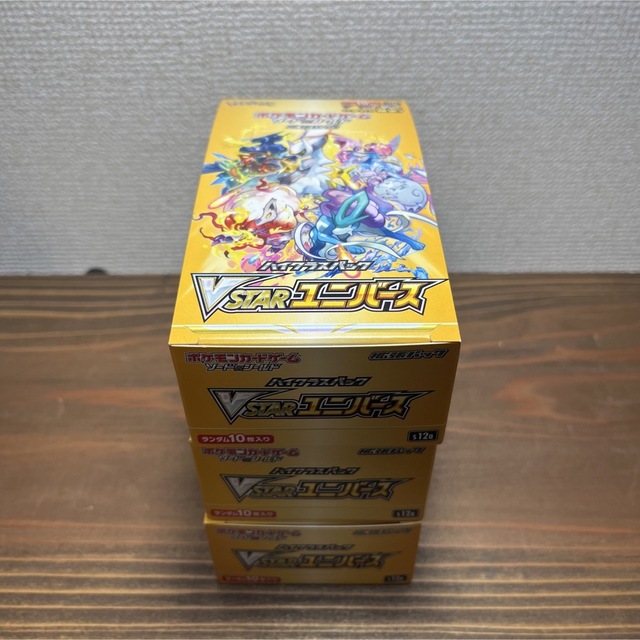 Box/デッキ/パックポケモンカードゲーム 3BOX vstarユニバース