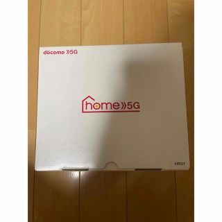 エヌティティドコモ(NTTdocomo)の【美品】docomo home 5G HR01(PC周辺機器)