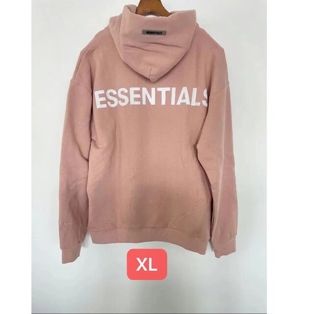 新品 Essentials エッセンシャルズ パーカー ピンク XL パーカー 新品 Essentials エッセンシャルズ パーカー ピンク XL パーカー