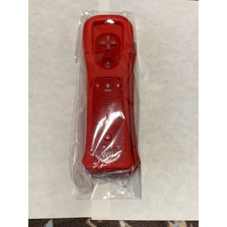 ウィー(Wii)のWiiリモコンプラス（アカ）(家庭用ゲーム機本体)