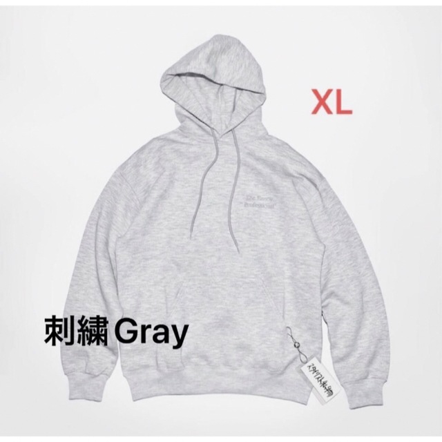 エンノイとスタイリスト私物 HOODIE GRAY XL スウェットパーカ