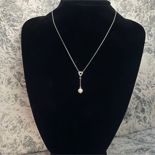 タサキ(TASAKI)の良品/TASAKI/田崎真珠/アコヤパール1粒ネックレス/SV925/シルバー.(ネックレス)