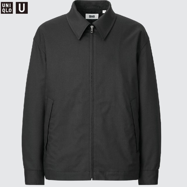 ユニクロ U ジップアップブルゾンM 完売品 UNIQLO - ユニクロU ジップアップブルゾン 店頭完売品の通販 by
