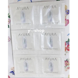 アユーラ(AYURA)の新品　アユーラ　  リズムコンセントレート(美容液) 0.4ml ×6パウチ(サンプル/トライアルキット)