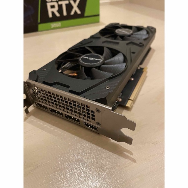 玄人志向　NVIDIA GEFORCE RTX 3060 グラフィックボード