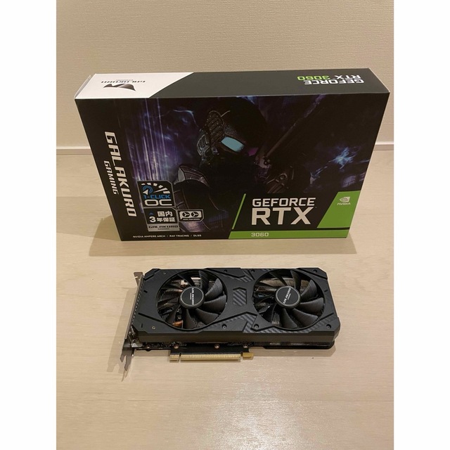 玄人志向　NVIDIA GEFORCE RTX 3060 グラフィックボードグラフィックボード