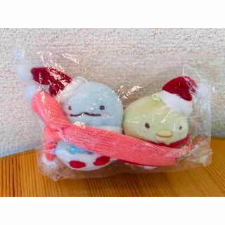 すみっコぐらし なかよしてのりぬいぐるみ （クリスマス・とかげ＆ぺんぎん？）(ぬいぐるみ)