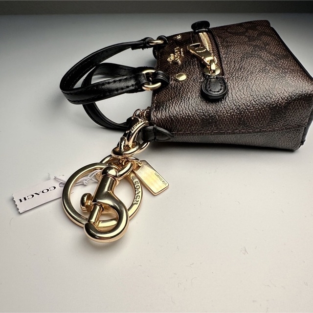 送料無料】 おじょうちゃんさん専用 COACH チャーム キーホルダー