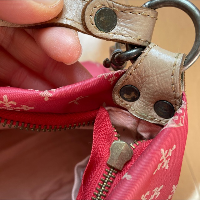 Russet ラシット ショルダーバッグ ポシェット レッド モノグラムの