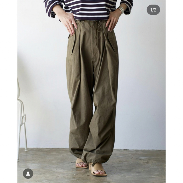 k3\u0026co. OVER PANTS ワークパンツ パラシュートパンツ