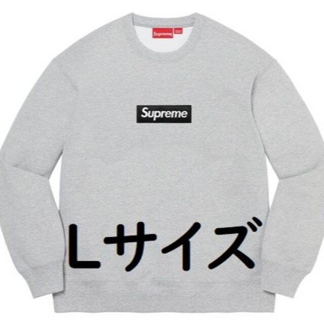 Supreme Box Logo Crewneck L シュプリーム grey