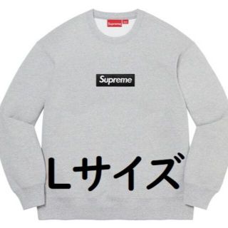 シュプリーム(Supreme)のSupreme Box Logo Crewneck L シュプリーム grey(スウェット)