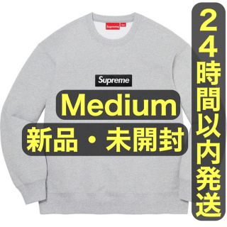 Box Logo Crewneck Heather Grey グレー M サイズ