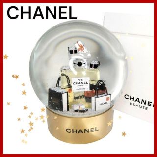 シャネル(CHANEL)のプレゼントに　未使用　CHANEL  2021年限定 ノベルティースノードーム(置物)