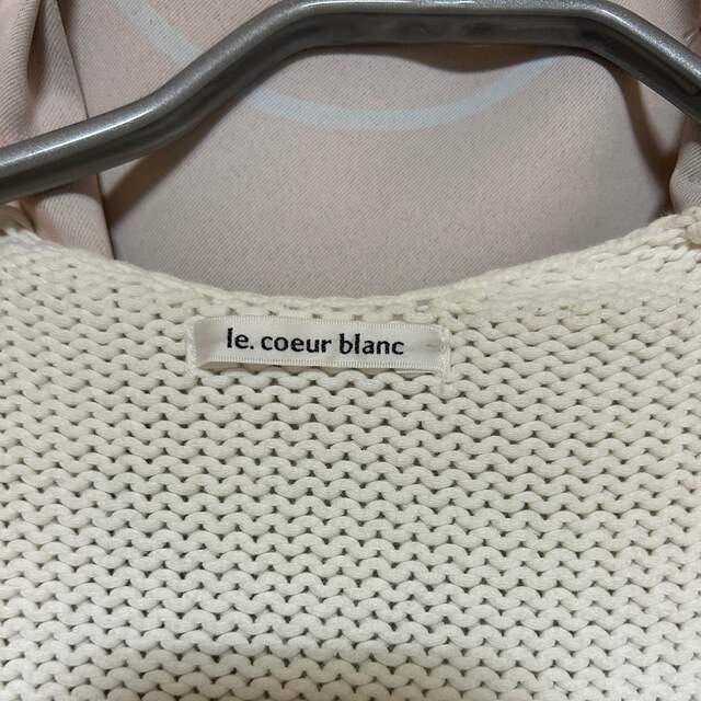 le.coeur blanc(ルクールブラン)のカーディガン レディースのトップス(カーディガン)の商品写真