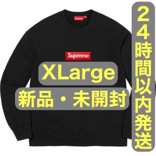 シュプリーム(Supreme)のBox Logo Crewneck Black ブラック XL サイズ(スウェット)