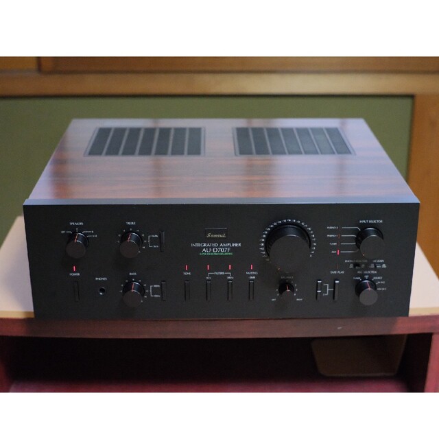 【美品】Sansui サンスイ プリメインアンプ AU-D707F