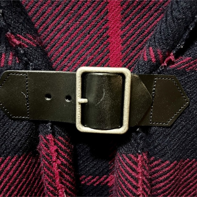 特別オファージャケット/アウターBURBERRY BLUE LABEL - BURBERRYブルーレーベル ポンチョ フード付き