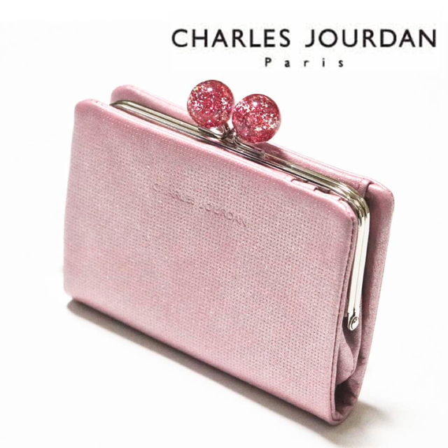 3/31迄❤CHARLES JOURDAN♡お財布★チェリーピンク＊