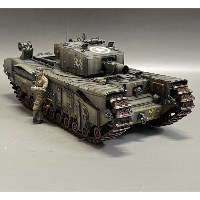 AFVCLUB 1/35 CHURCHILL AVRE 戦車プラモ