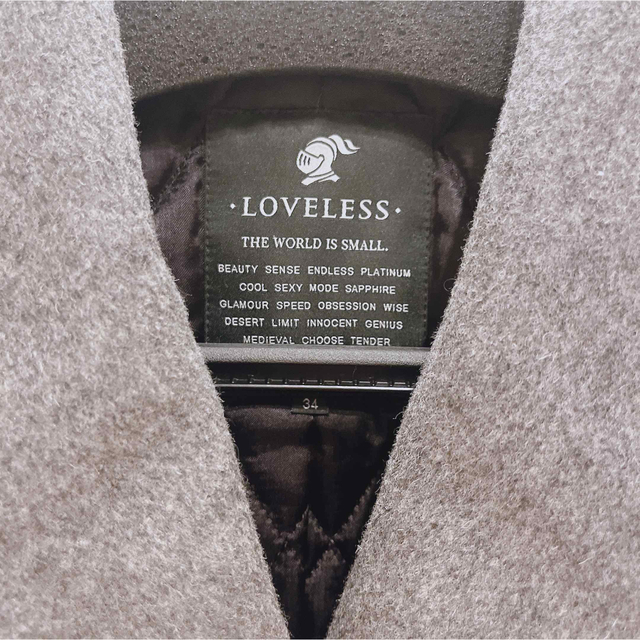 LOVELESS(ラブレス)の【美品】ラブレス　ショートコート レディースのジャケット/アウター(ピーコート)の商品写真