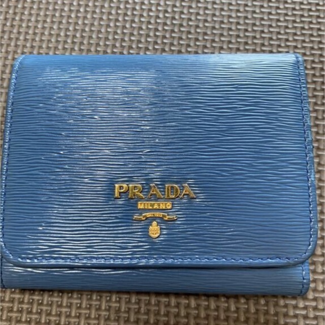 【プラダ財布/】三つ折り財布/PRADA