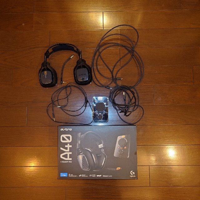 ASTRO(アストロ)の美品Astro アストロ A40 TRゲーミングヘッドセット ＋MIXAMP スマホ/家電/カメラのオーディオ機器(ヘッドフォン/イヤフォン)の商品写真